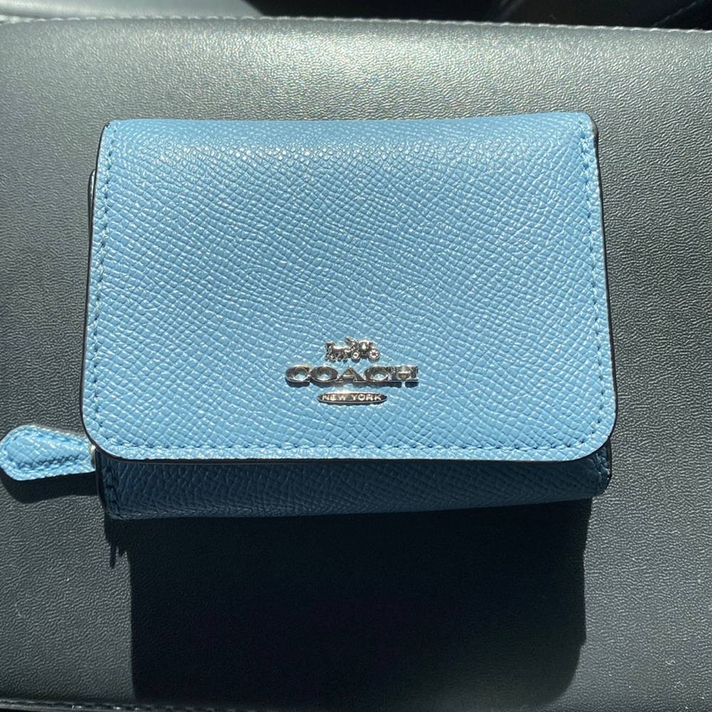 Coach small trifold wallet!